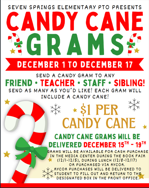 Candy Cane Grams 2025-2026 - <p>Things that are happening around the springs!</p>